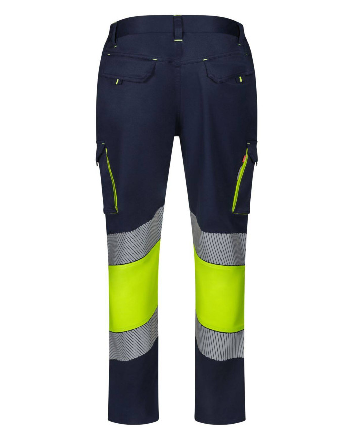 Pantalón stretch bicolor cinta segmentada VELILLA