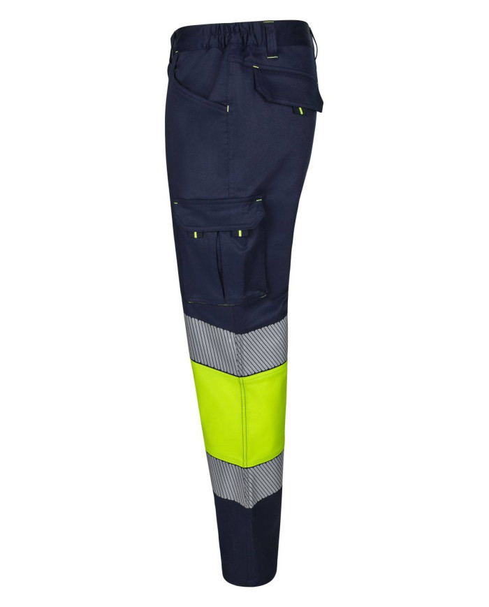 Pantalón stretch bicolor cinta segmentada VELILLA