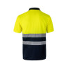 Polo bicolor manga corta VELILLA