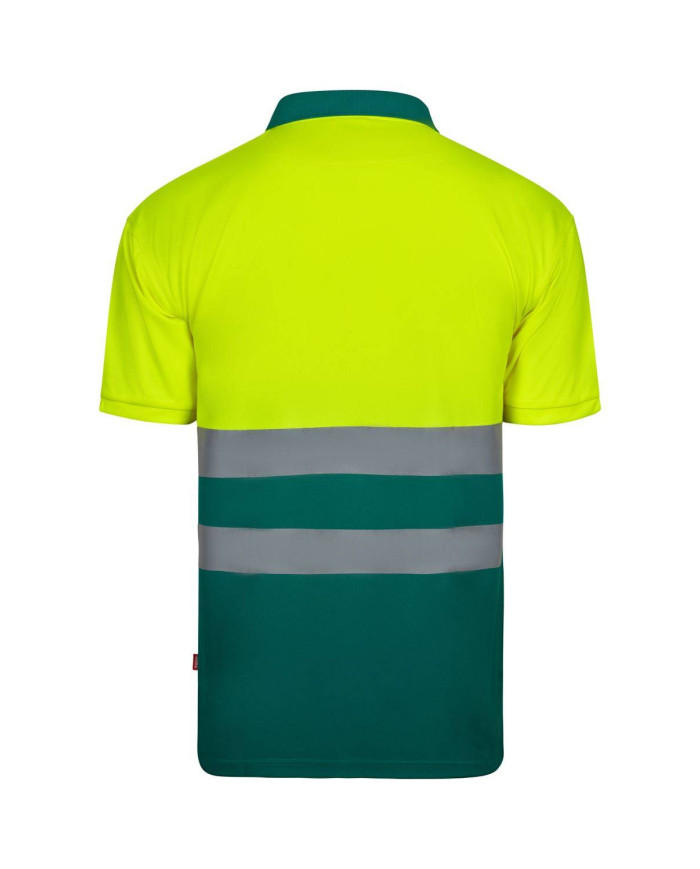 Polo bicolor manga corta VELILLA