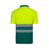 Polo bicolor manga corta VELILLA