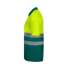 Polo bicolor manga corta VELILLA
