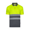 Polo bicolor manga corta VELILLA
