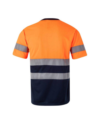 Camiseta técnica bicolor manga corta VELILLA