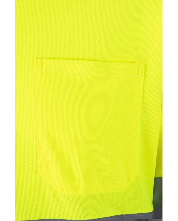 Polo bicolor manga larga VELILLA