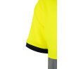 Polo algodón bicolor manga corta VELILLA
