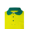 Polo algodón bicolor manga larga VELILLA
