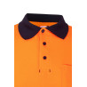 Polo algodón bicolor manga larga VELILLA