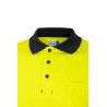 Polo algodón bicolor manga larga VELILLA