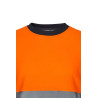 Camiseta algodón bicolor manga larga VELILLA
