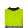 Camiseta algodón bicolor manga larga VELILLA