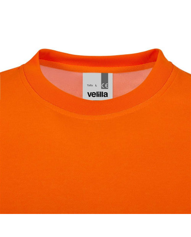Camiseta algodón manga larga cinta segmentada VELILLA