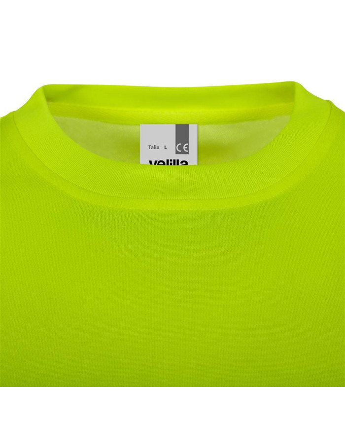 Camiseta algodón manga larga cinta segmentada VELILLA