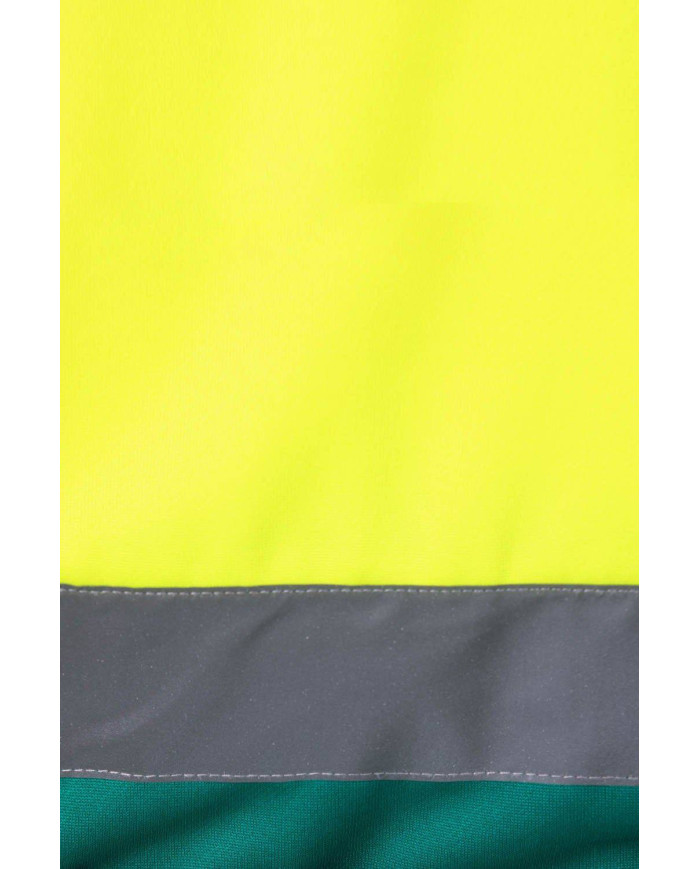 Sudadera bicolor con media cremallera VELILLA