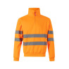 Sudadera con media cremallera VELILLA