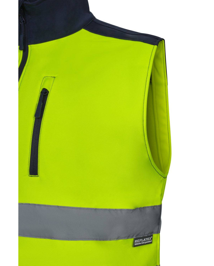 Chaleco soft shell bicolor VELILLA