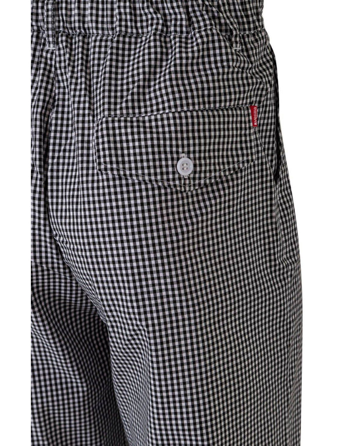 Pantalón de cocina cuadros VELILLA