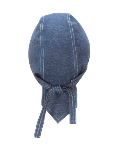 Gorro denim con tiras VELILLA