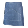 Delantal denim corto VELILLA
