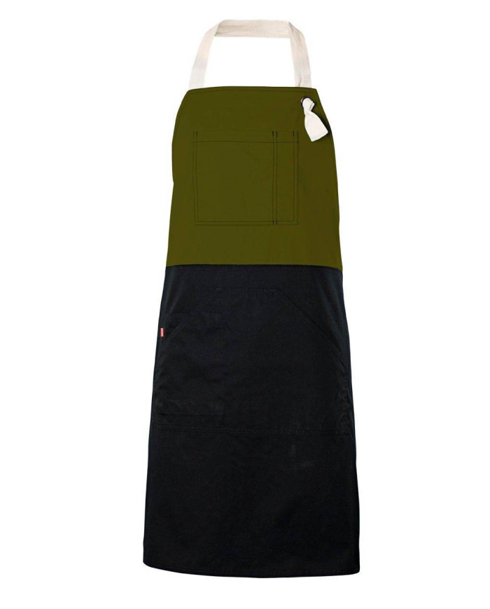 Delantal peto bicolor VELILLA