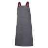 Delantal peto canvas bicolor VELILLA