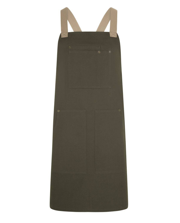 Delantal peto canvas bicolor VELILLA