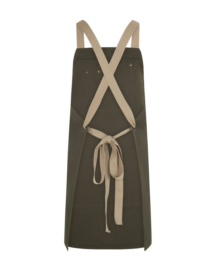 Delantal peto canvas bicolor VELILLA