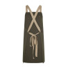 Delantal peto canvas bicolor VELILLA
