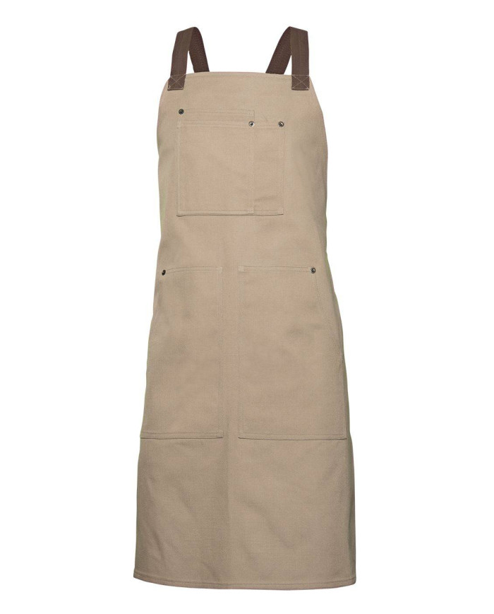 Delantal peto canvas bicolor VELILLA