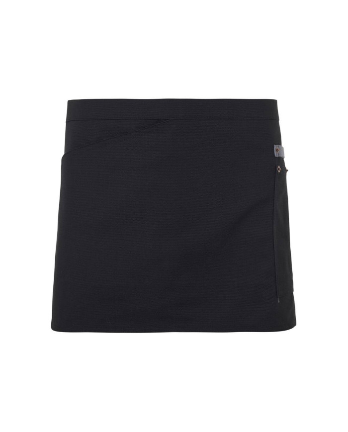 Delantal corto canvas bicolor VELILLA