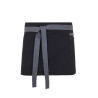 Delantal corto canvas bicolor VELILLA