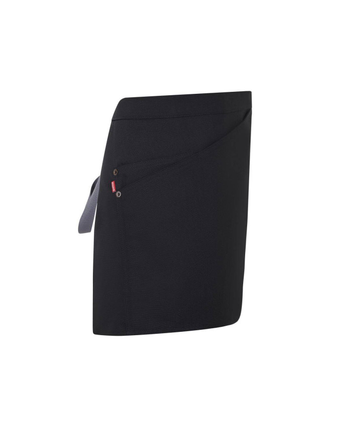 Delantal corto canvas bicolor VELILLA