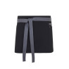 Delantal corto canvas bicolor VELILLA