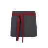 Delantal corto canvas bicolor VELILLA