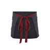 Delantal corto canvas bicolor VELILLA