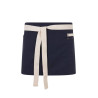 Delantal corto canvas bicolor VELILLA