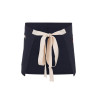 Delantal corto canvas bicolor VELILLA