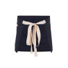 Delantal corto canvas bicolor VELILLA
