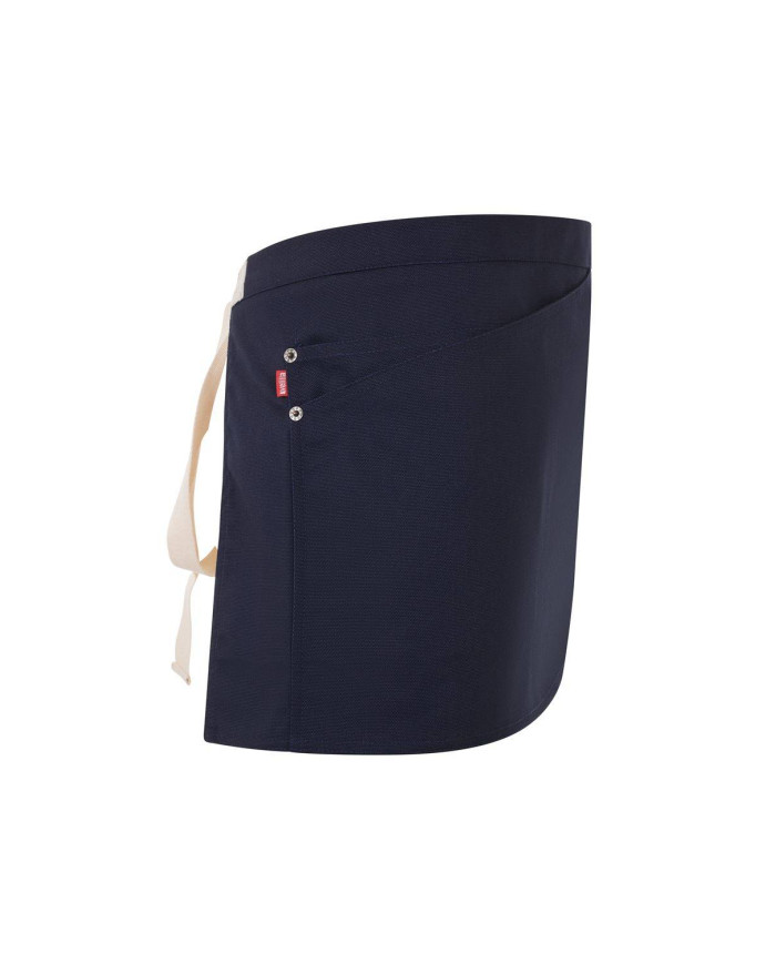 Delantal corto canvas bicolor VELILLA