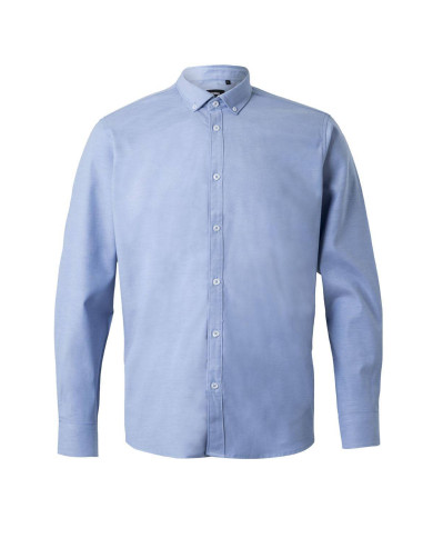 Camisa oxford stretch manga larga hombre VELILLA