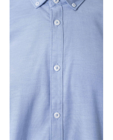 Camisa oxford stretch manga larga hombre VELILLA