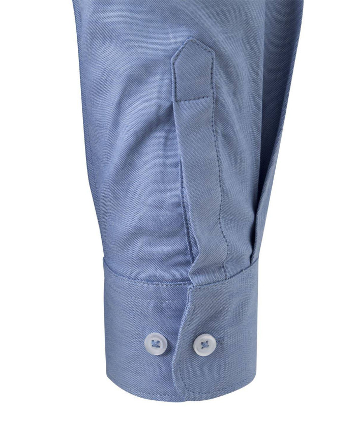 Camisa oxford stretch manga larga hombre VELILLA