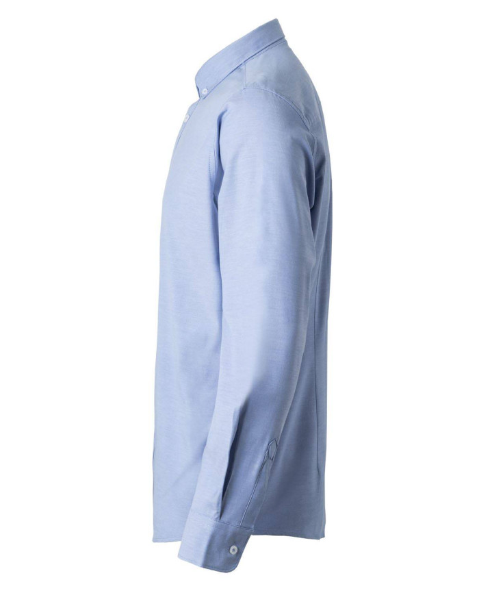Camisa oxford stretch manga larga hombre VELILLA