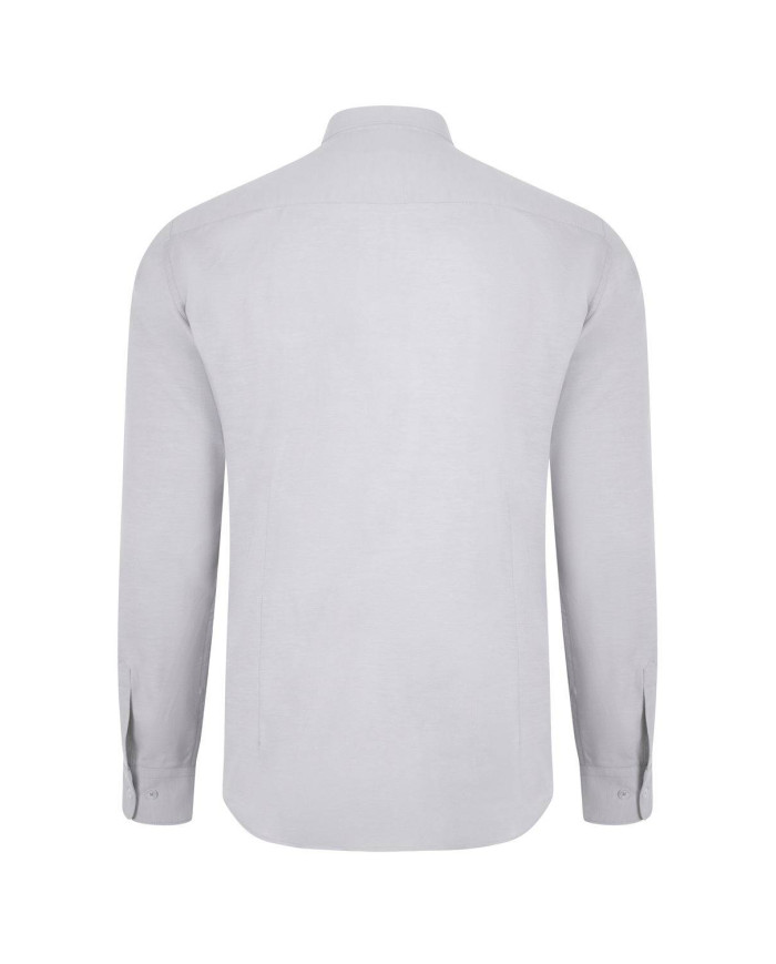 Camisa oxford stretch manga larga hombre VELILLA