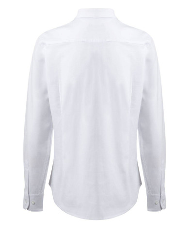 Camisa oxford stretch manga larga mujer VELILLA | CAMISAS