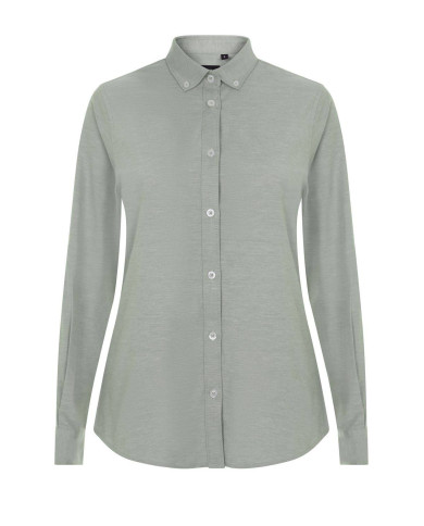 Camisa oxford stretch manga larga mujer VELILLA | CAMISAS