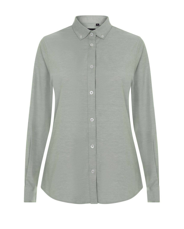 Camisa oxford stretch manga larga mujer VELILLA | CAMISAS