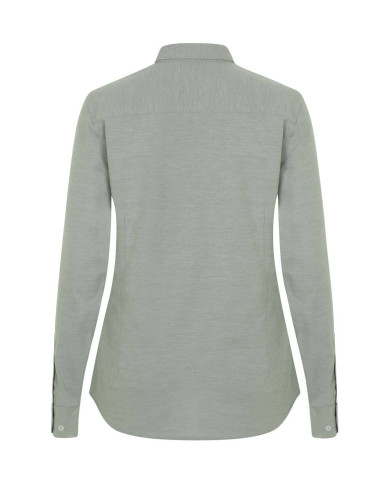 Camisa oxford stretch manga larga mujer VELILLA | CAMISAS