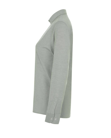 Camisa oxford stretch manga larga mujer VELILLA | CAMISAS