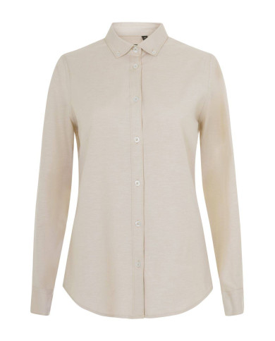 Camisa oxford stretch manga larga mujer VELILLA | CAMISAS
